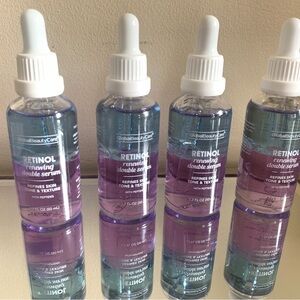 (Lot X 4)GLOBAL BEAUTY CARE Retinol Renewing Double Peptide Serum - NWT